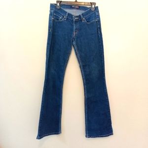 Levi's genuinely crafted size 7 wide leg denim pants Juniors